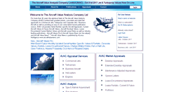 Desktop Screenshot of aircraft-values.co.uk